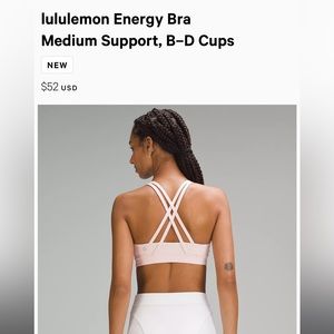 Lululemon Energy Bra